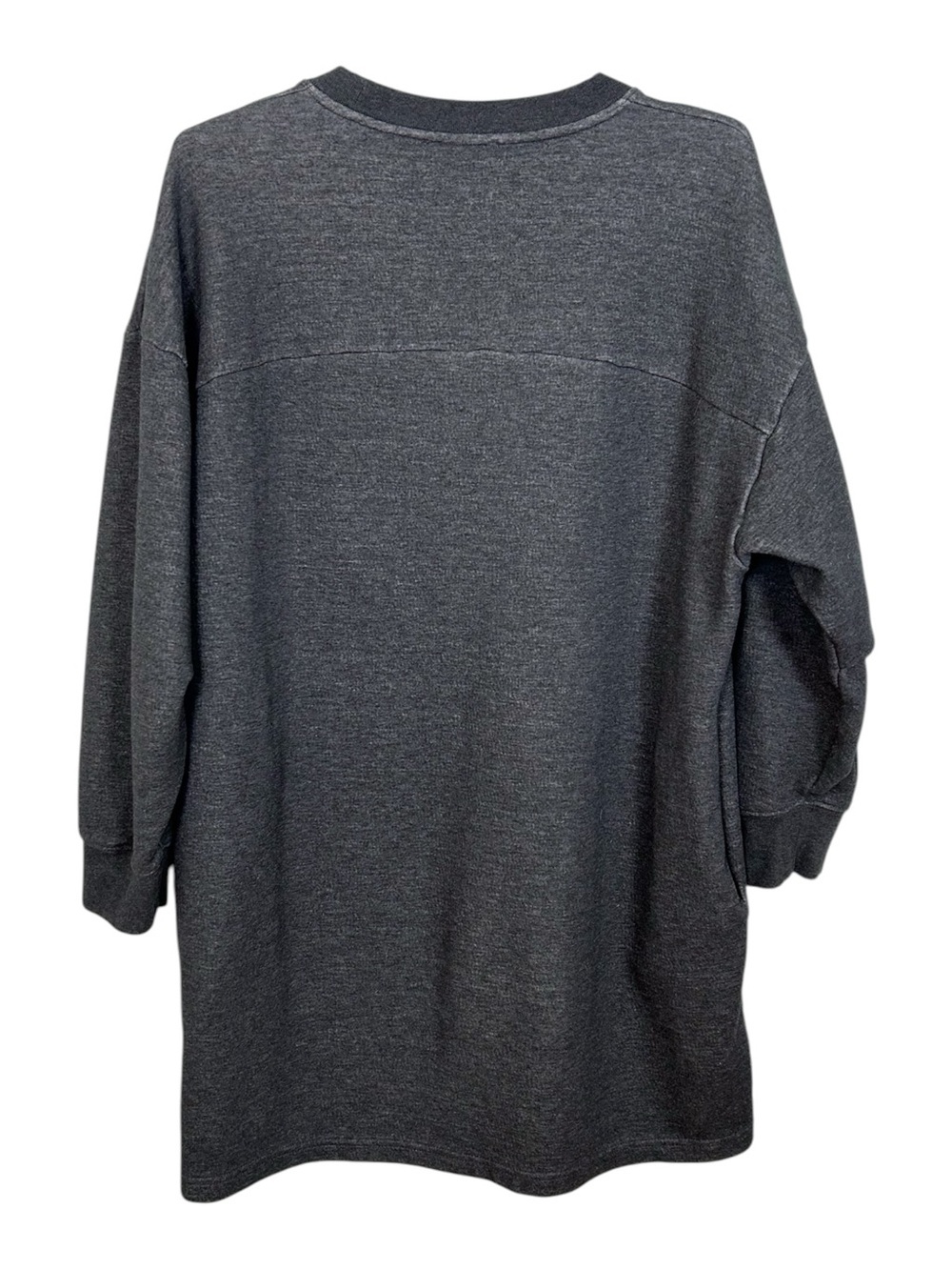 COS Dark Grey Crewneck Sweater Dress - Picture 3 of 8
